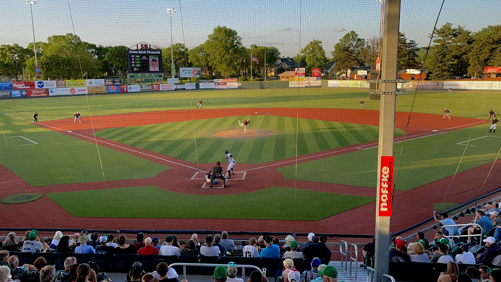 Eau Claire Express visits Copeland Park